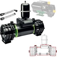 Salamander ESP100CPV 3.0 Bar Right Twin Impeller Shower Pump Negative RP