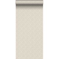papier peint chevrons marron beige - Sanders & Sanders