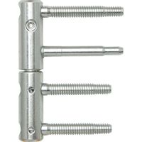Türband 3-DIM 2-tlg. Bolzen 65 bzw.55mm,Tragkraft 120 kg,ø 20 mm,verzinkt silber