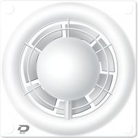 Ventilatore estrattore da parete Diloc AEREM100 bianco 14W ad aspirazione diretta