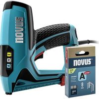 Grapadora eléctrica Novus J-150 bloqueo de seguridad cable 3 m
