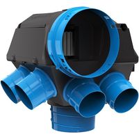 VMC simple flux hygroréglable 6 sanitaires Hygrocosy groupe seul - ATLANTIC - 412291