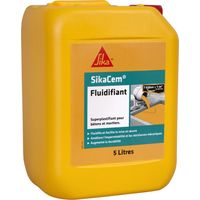 Superlastifiant High Water Reducer SIKA SikaCem Fluidifier - 5L