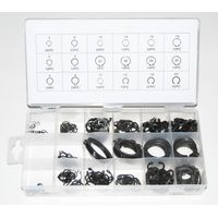 SET 300PZ ASSORTIMENTO ANELLI SEGEER DI SICUREZZA SNAP-RING DI FISSAGGIO