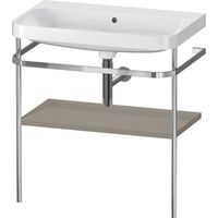 Set c-bonded Duravit Happy D.2 Plus con soporte metálico,