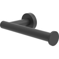 Hoxton WC Toilet Roll Holder Matt Black Finish Wall Hung Britton Bathrooms