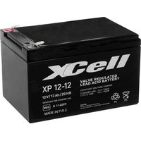 XCELL XP1212 XCEXP1212 BLEIBATTERIE RECHARGEABLE 12V 12AH BLEI-VLIES (AGM) (B X H X T) 151 X 101 X 98MM FLACHPRISE MÂLE 6.35MM W