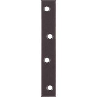 Schwarze Stahl-Montageplatte 100 x 15 mm ALBERTS ALBERTS