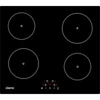 CIARRA Induktionskochfeld 6000W 4 Kochzonen Kindersicherung Leistungsregelung 99-Minuten-Timer 59cm CD4BIH-F