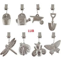 Poids de nappe en fonte, lot de 4, pour jardin