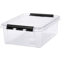 Bac Rangement Smartstore 21l Transparent Organisation Modulaire Transparente Et Robuste - Générique