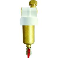 WK - Filtro Defangatore Magnetico per Caldaia in Ottone, Utile per Filtrazione Acqua, Protegge l'Impianto Termico dalle Impurità