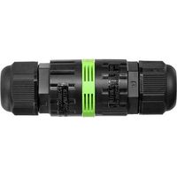 Conector estanco lineal 2P+T WP3/L de Tekox