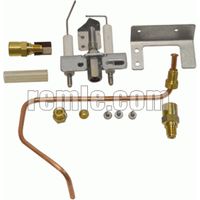Zündflammensatz + Zündelektrode + Heizrohrsatz. Mod. IDRABAGNO SOL 11 AE. 20003497 Beretta