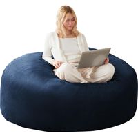 Pouf poire de 150 cm, canapé pour adultes, fauteuil de lecture doux et confortable, convient aux chambres, balcons et autres espaces.