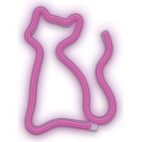 Lampara forever neon led cat pink