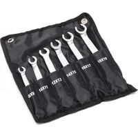 Set di 6 chiavi per i tubi dei freni 6 pz. 8-19 mm acciaio al cromo vanadio