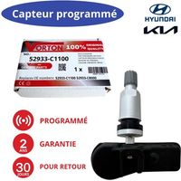 Sensor TPMS preprogramado 433MHz para Hyundai i20 ix35 Tucson Santa Fe Bayon - ref. 52933-C1100 / C8000