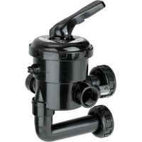 Astralpool – Vanne piscine 1"½ multivoies – Corps ABS – Joints EPDM – Compatible avec filtres 1"½ – Étanchéité parfaite