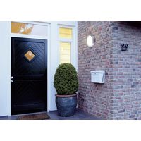 Lámpara exterior slv bulan aluminio IP44 60W