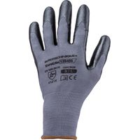 Lot de 10 paires de gants Manutention EUROLITE 13N400 nitrile noir Taille 7