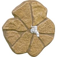 ROSONE ROSA DEL DESERTO 67X4XH65CM TUFO IN PIETRA