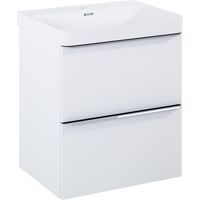 m-cab SET SOFT MASTERJERO meuble salle de bain blanc 60 cm