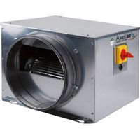 Caisson VMC d'extraction ou d'insufflation ventilation tertiaire D 250 mm / laine de verre 25mm + filtre G4 MINIMAX - CALADAIR - CMISOG4250