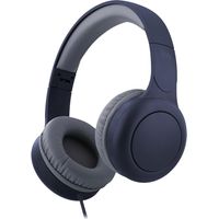 T'nB - cuffie cablate sovra-aurali, de cuscinetti in schiuma, de rivestimento dell'archetto per un comfort ottimale, cavo USB-C, controlli integrati, microfono - Blu