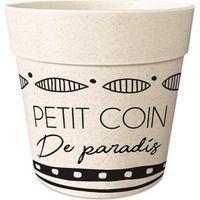 Cache Pot Bambou petit coin de paradis 6 cm