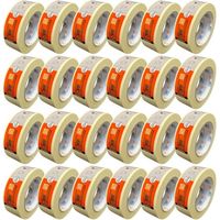 Zulu Premium Painters Beige Masking Tape (L)50m x (W)38mm, Pack of 24