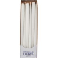 Cereria Di Giorgio Candele Coniche D 2,2 Cm H 40 Cm Tortora 6 Pz