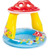 Pataugeoire gonflable pour enfants toit champignon intex 57114