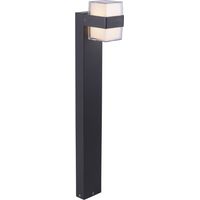 Paletto da giardino moderno LED 8W 3000K antracite