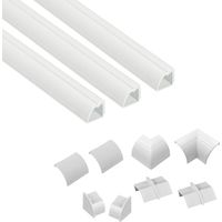 D-Line Kabelkanal Kit 22x22mm Weiß 3x 1,0m