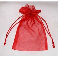 Bolsas organza piovaccari pio373 rojo 12x17 cm 10 piezas