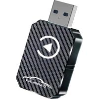 Clé CarPlay by EzConnect, Adaptateur CarPlay sans Fil 2026, iOS 10+/Android 10+, Plug & Play avec Typ-C/USB, Connexion Automatique Rapide pour Voitures à partir de 2016 (Style 1)