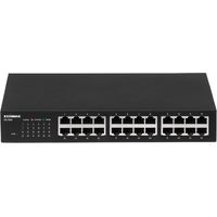 Switch Ethernet Gigabit EDIMAX GS-1026 V3 a 24 porte con 2 slot SFP e supporto per rete rack
