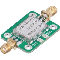 Amplificateur RF Large Bande 0,1-2500MHz 12V 45mA 25dB gain élevé faible bruit SMAK femelle LNA