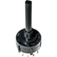 C & K Switches A12405MNCQE Commutateur rotatif 125 V, 125 V/DC 2.50 A Positions de commutation 4 1 x 90 ° 1 pc(s)