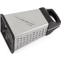Grattugia per bosso, 4 lati, manico in acciaio inox e ABS
