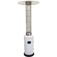 STUFA AEREA PATIO CILINDRICA TEPORUS 10,5KW BIANCO