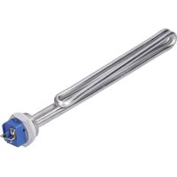 Tube chauffant électrique en acier inoxydable fileté, équipement industriel, 1 pouce BSP, 240 V CA, 3500 W