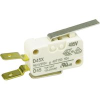 ZF D45U-V3LD Mikroschalter D45U-V3LD 250 V/AC 16 A 1 x Ein/(Ein) tastend 1 St.