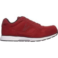 Baskets de sécurité S1P VISMO Retro Runner LX - Rouge - 38