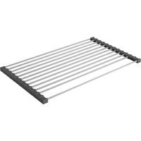 Scolapiatti Arrotolabile In Acciaio Inox 43x35 Cm – Resistente E Antiscivolo