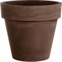 Vaso Ø50x43 cm in Polietilene Tulli Vaso Standard One Essential 50 Bronzo
