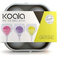 Koala 6620NN01-stampo per Il Ghiaccio per Gin Tonic, Colore Nero, 2