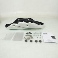 weißer Unterbodenschuh ermax für Motorrad kawasaki 650 er6 2009