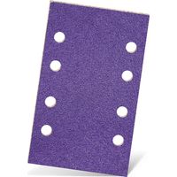MENZER Titanium HD Klett-Schleifblätter, 133 x 80 mm, 8-Loch, f. Schwingschleifer, Keramik-Mix (50 Stk.) K1500